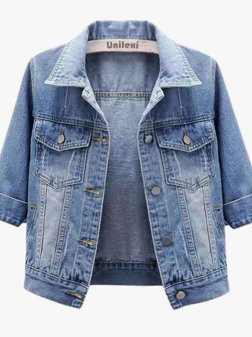 UNIF Light Blue Denim Jean Jacket